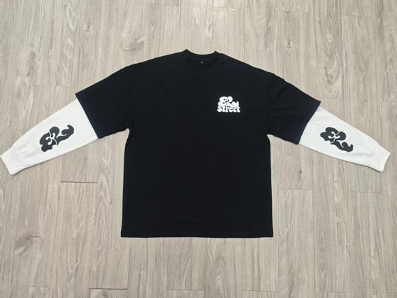 Double Layered Blue and White Sleeve