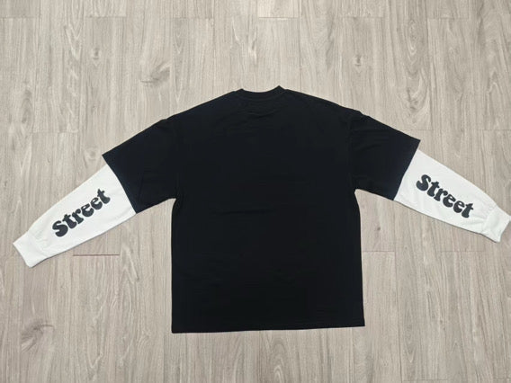 Double Layered Blue and White Sleeve